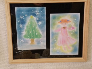 パステルでクリスマスツリーを指で描いてみましょう.jpg